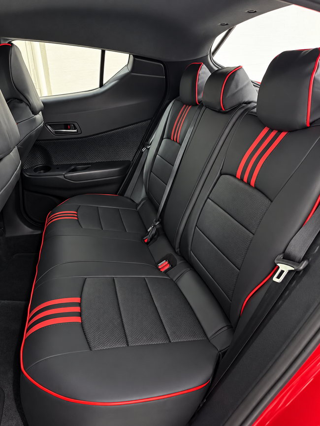 Custom seat cover installation
