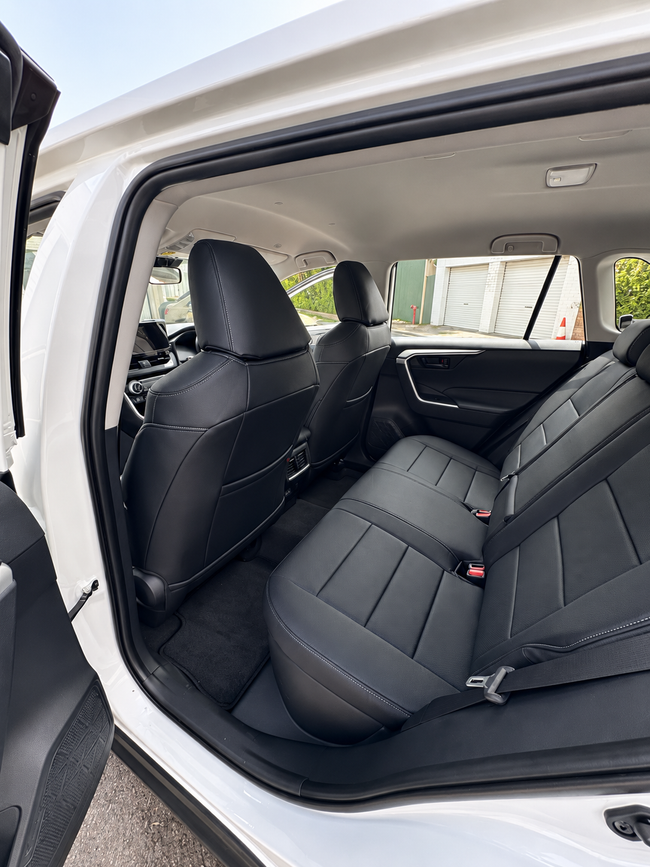 Custom seat cover installation