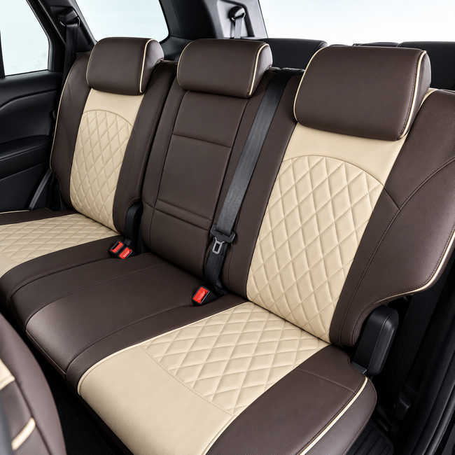Custom seat cover installation