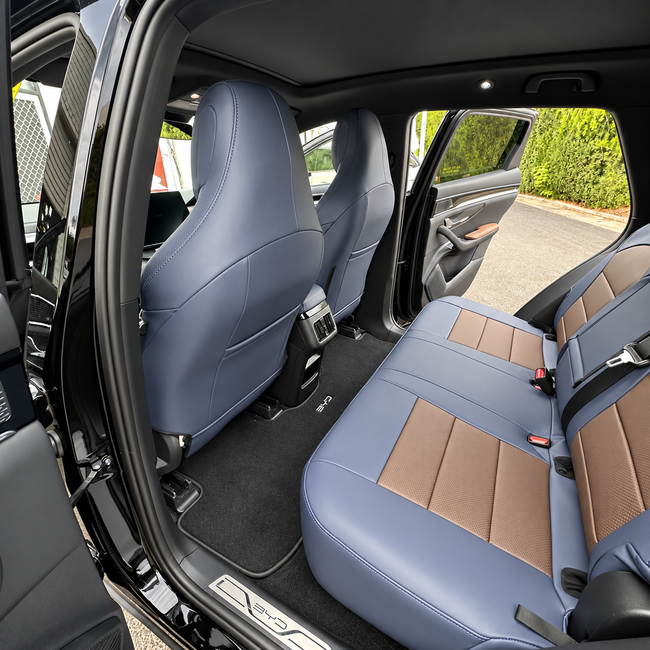 Custom seat cover installation