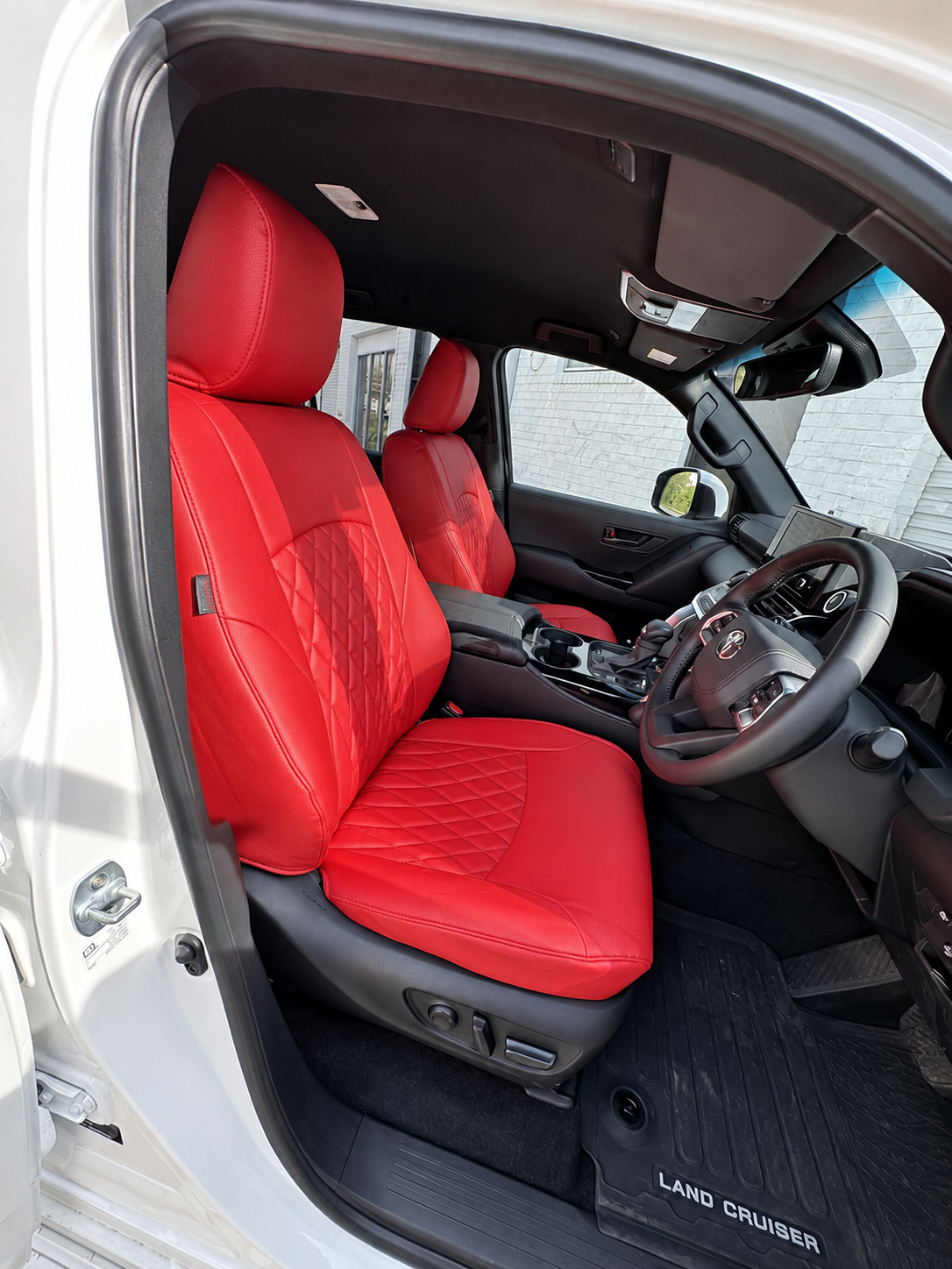 Toyota Land Cruiser Prado 300 Series custom seat covers