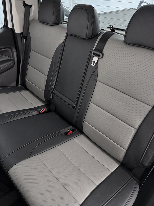 Custom seat cover installation