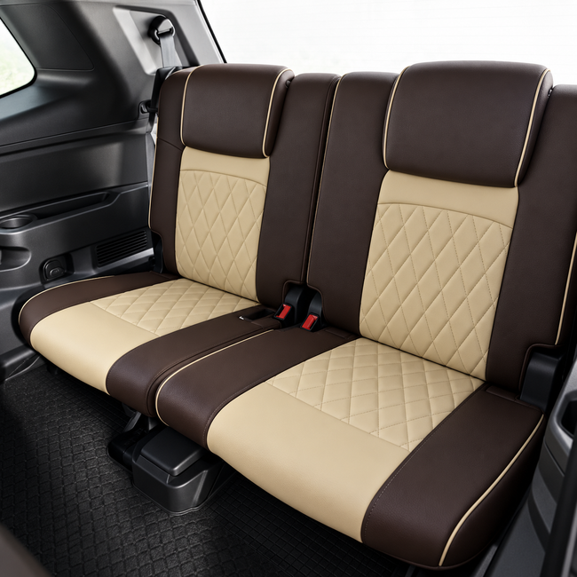 Custom seat cover installation