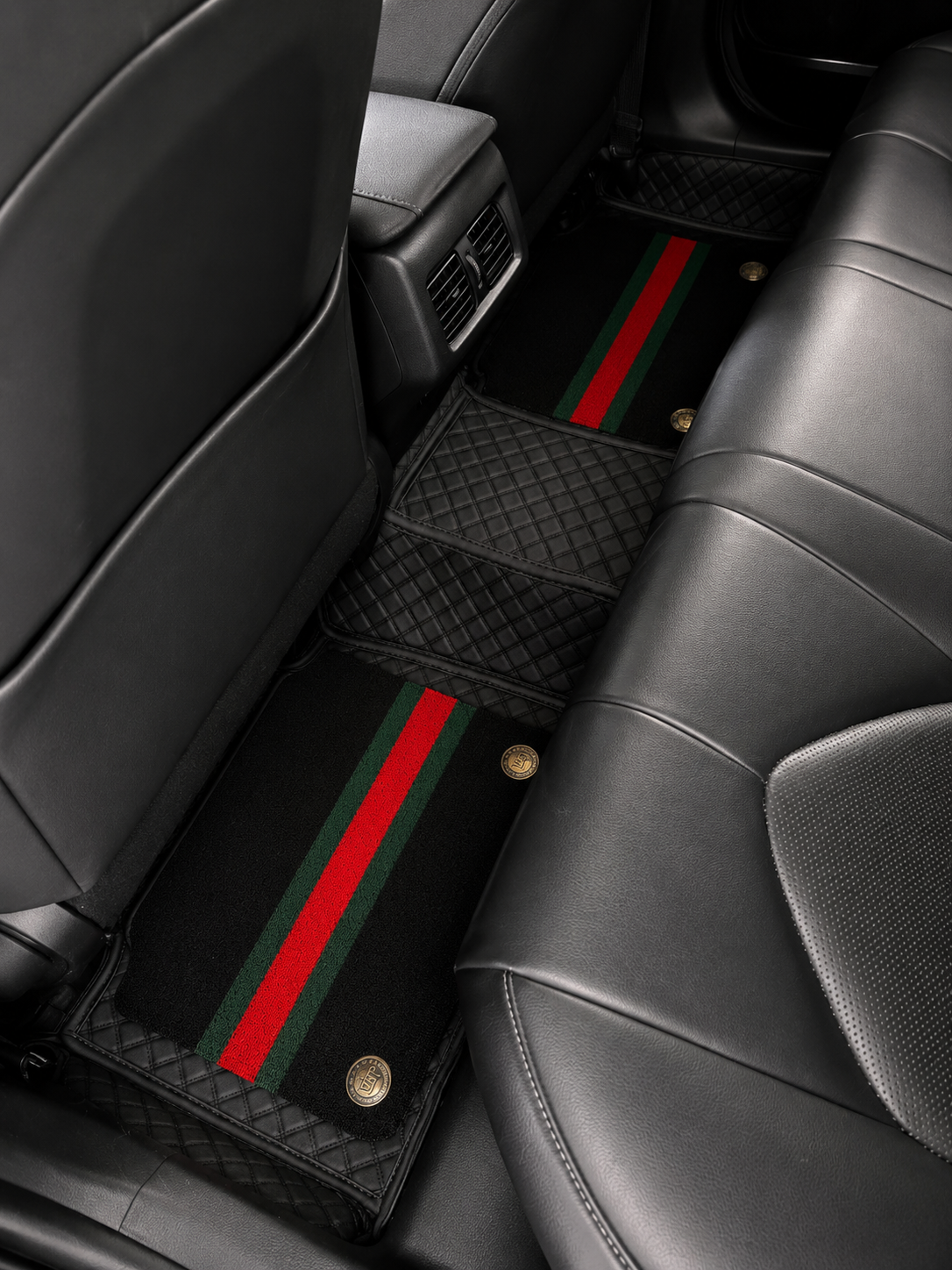 Custom floor mat installation