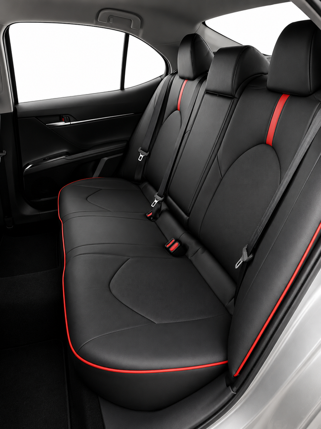 Custom seat cover installation