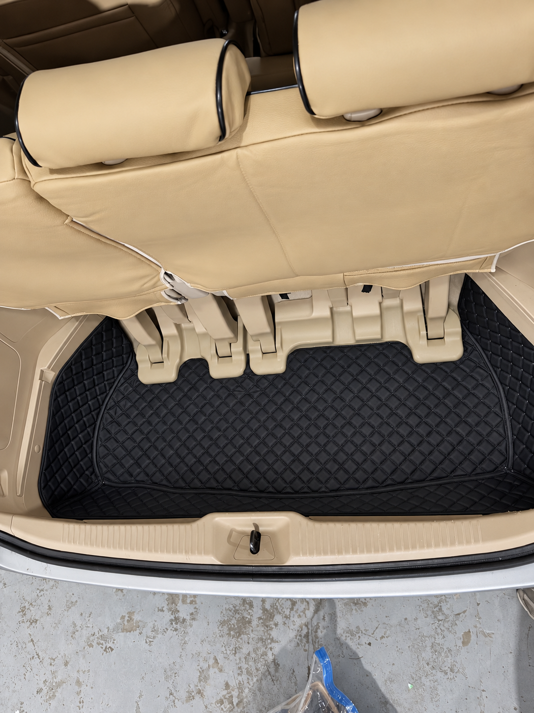 Custom boot mat installation