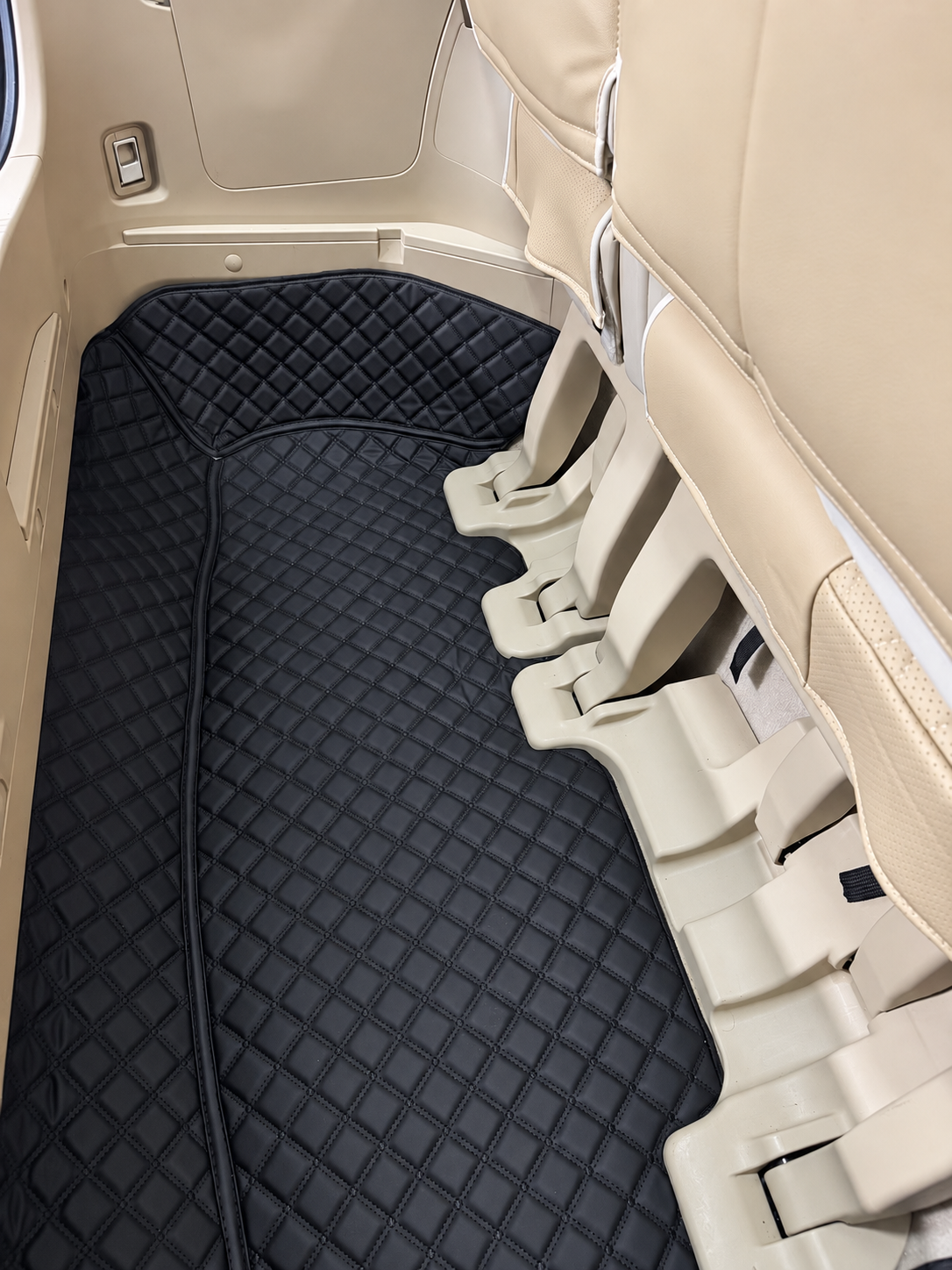 Custom boot mat installation