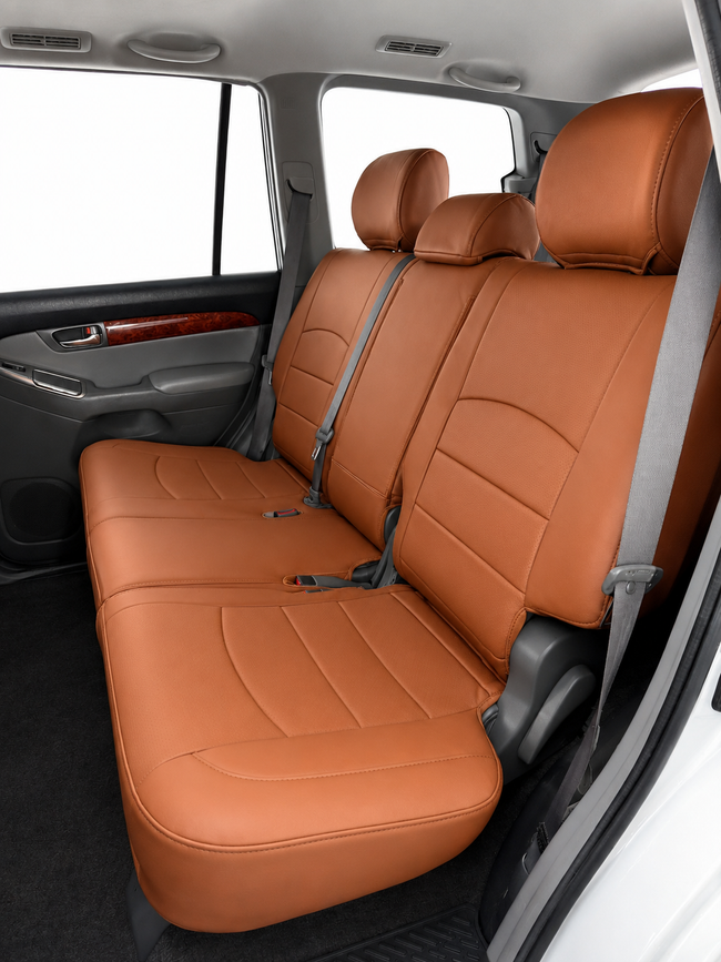 Custom seat cover installation