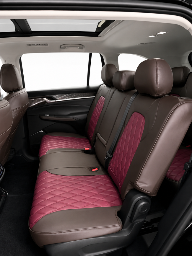 Custom seat cover installation