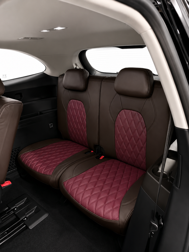 Custom seat cover installation