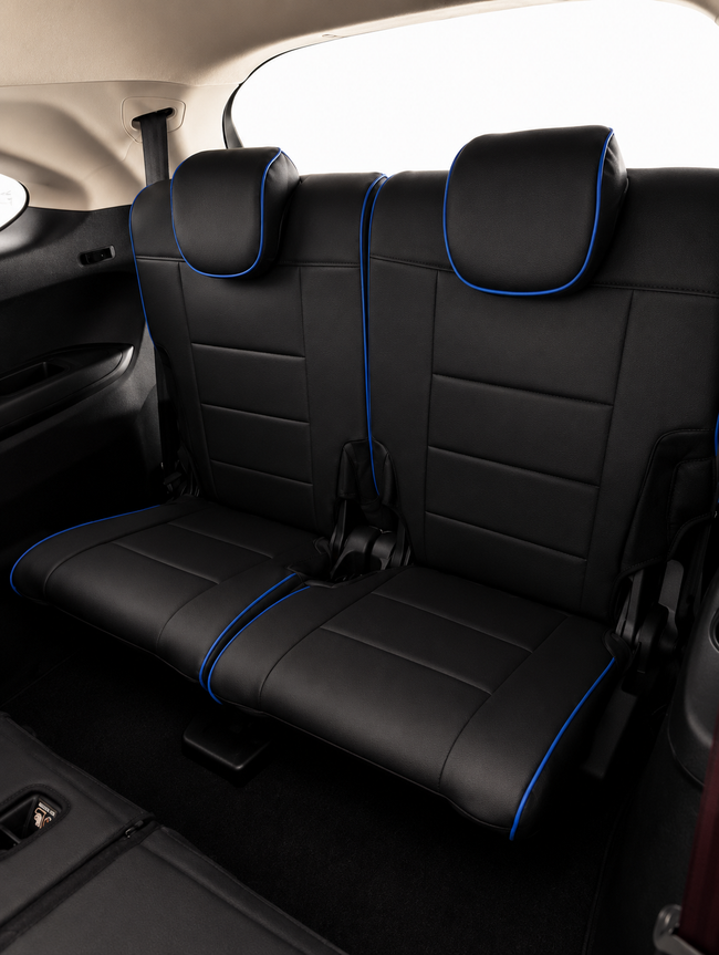 Custom seat cover installation