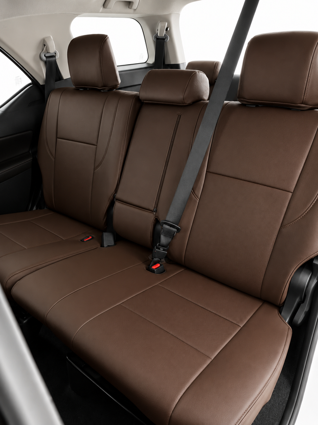 Custom seat cover installation