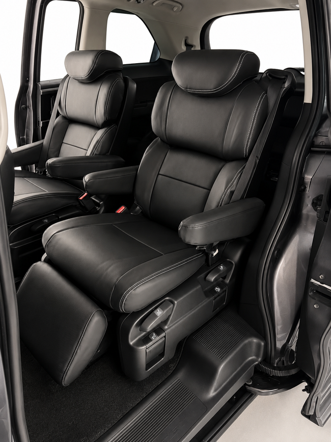 Custom seat cover installation