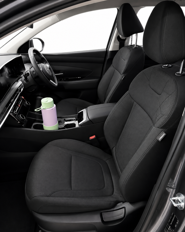 Custom seat cover installation
