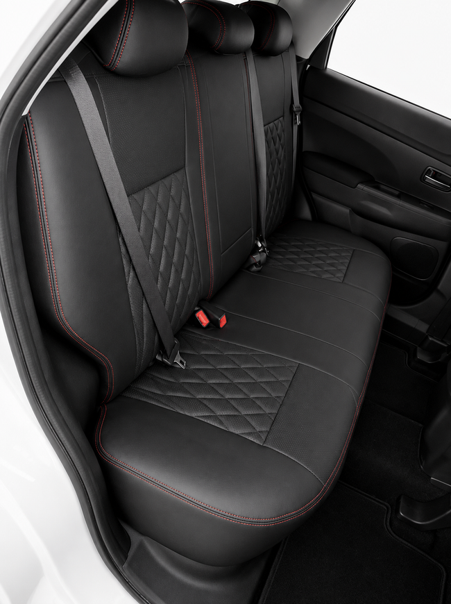 Custom seat cover installation
