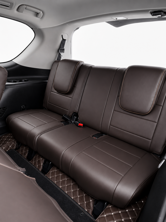 Custom seat cover installation