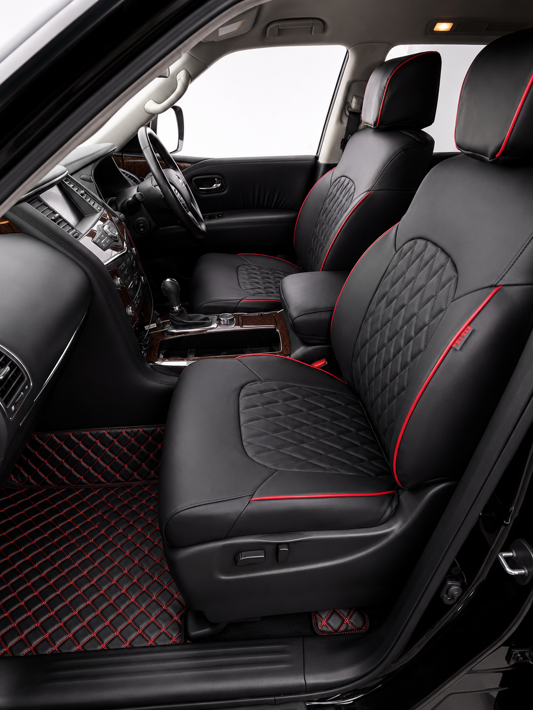 Custom floor mat installation