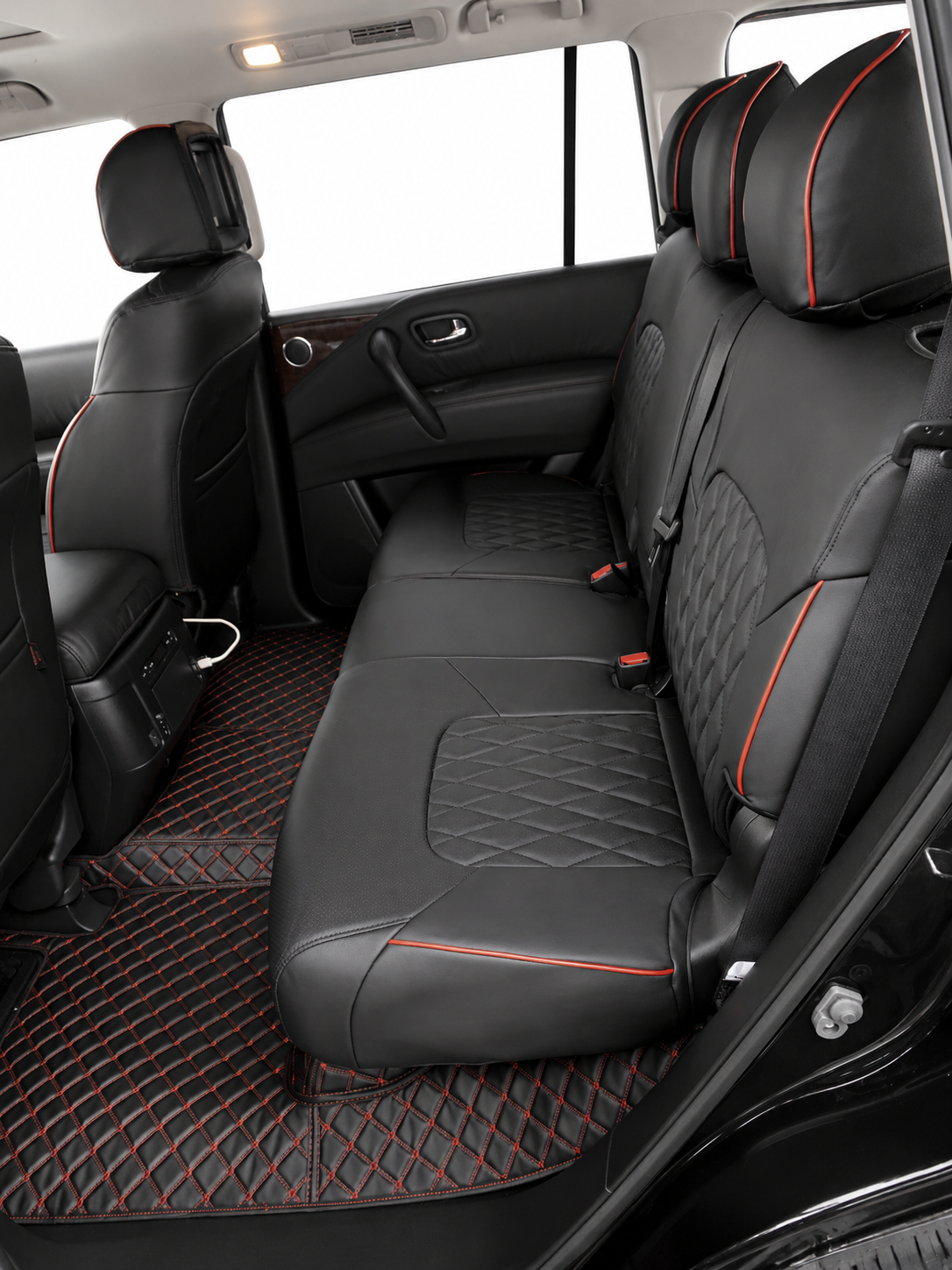 Custom floor mat installation