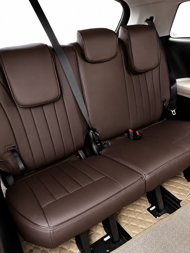Custom seat cover installation