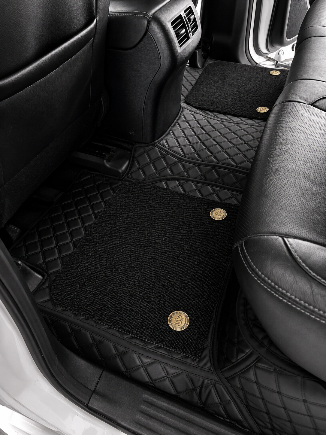 Custom floor mat installation