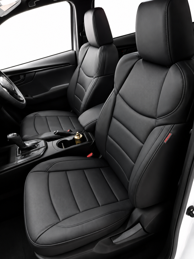Custom seat cover installation