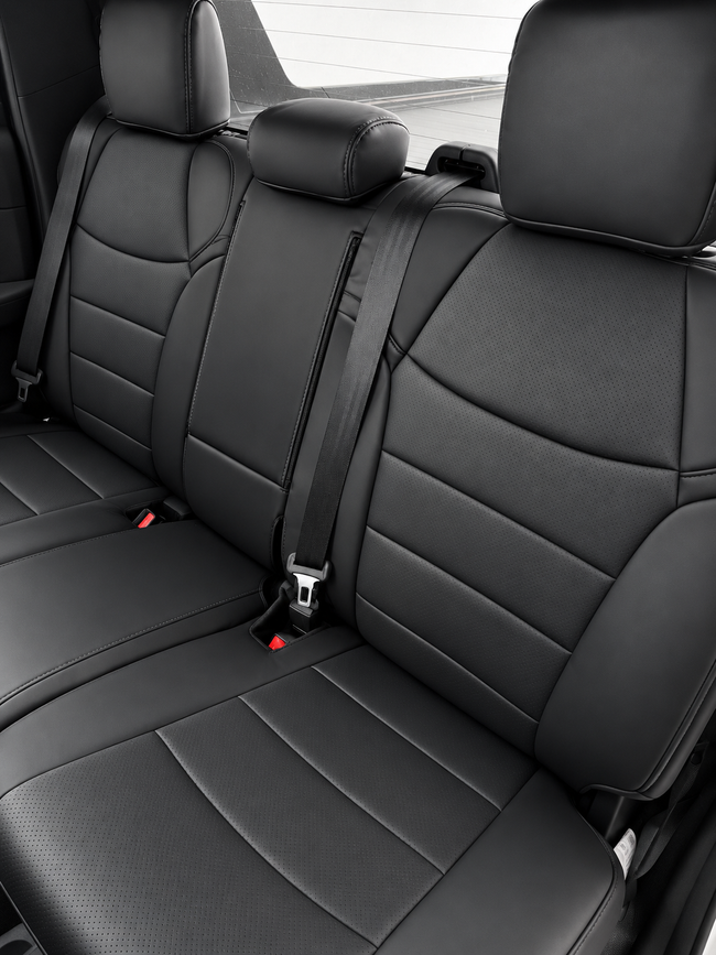 Custom seat cover installation