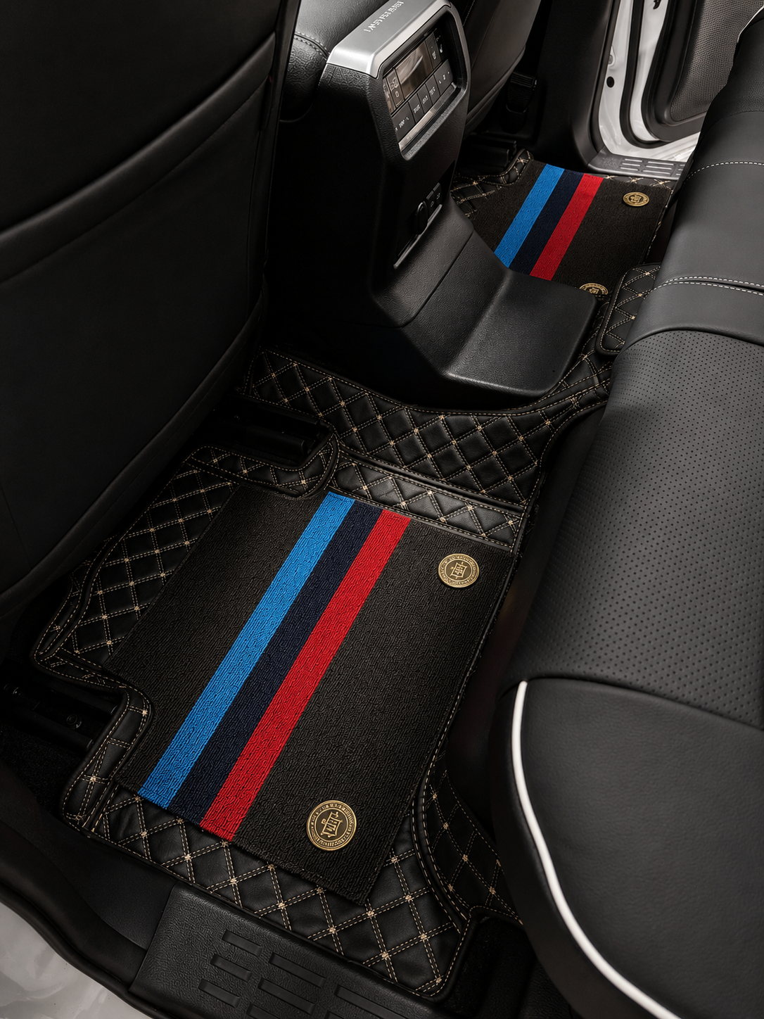 Custom floor mat installation