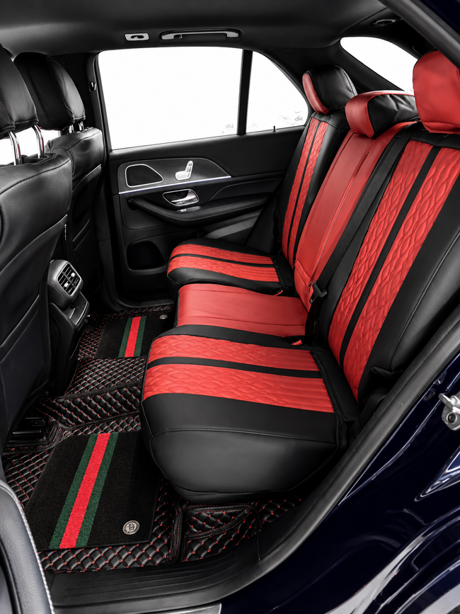 Custom seat cover installation