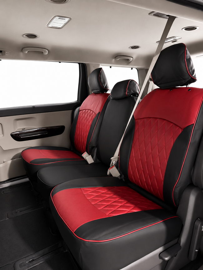 Custom seat cover installation