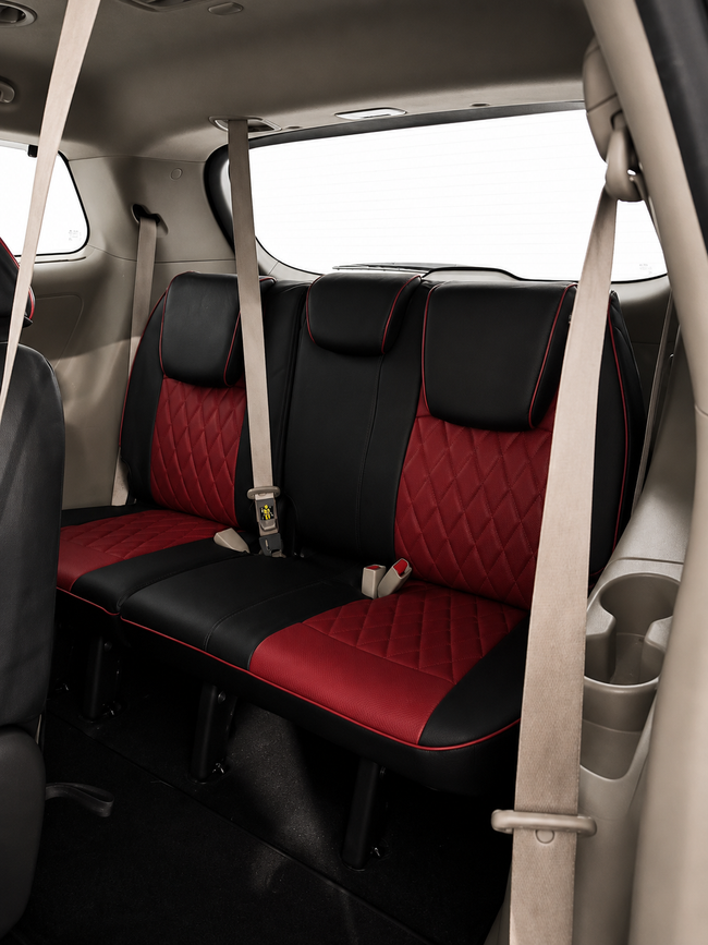 Custom seat cover installation