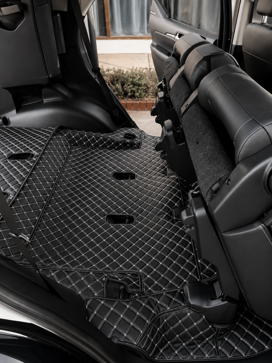 Custom boot mat installation
