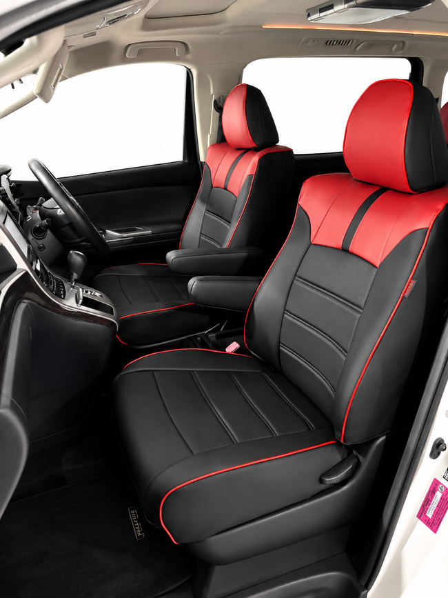 Custom seat cover installation