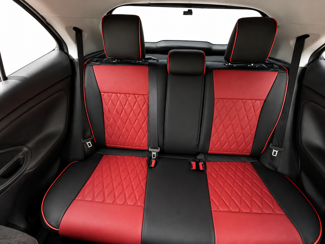 Custom seat cover installation