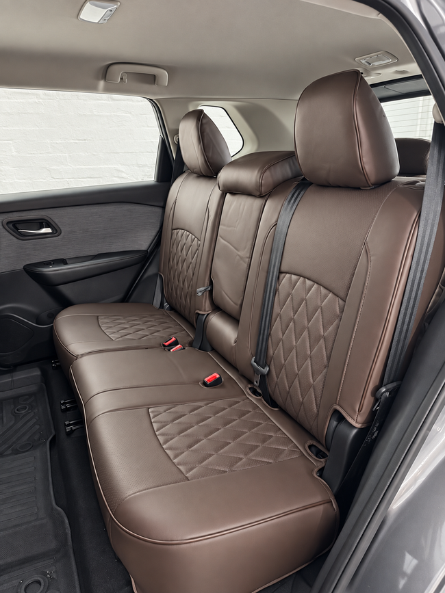 Custom seat cover installation