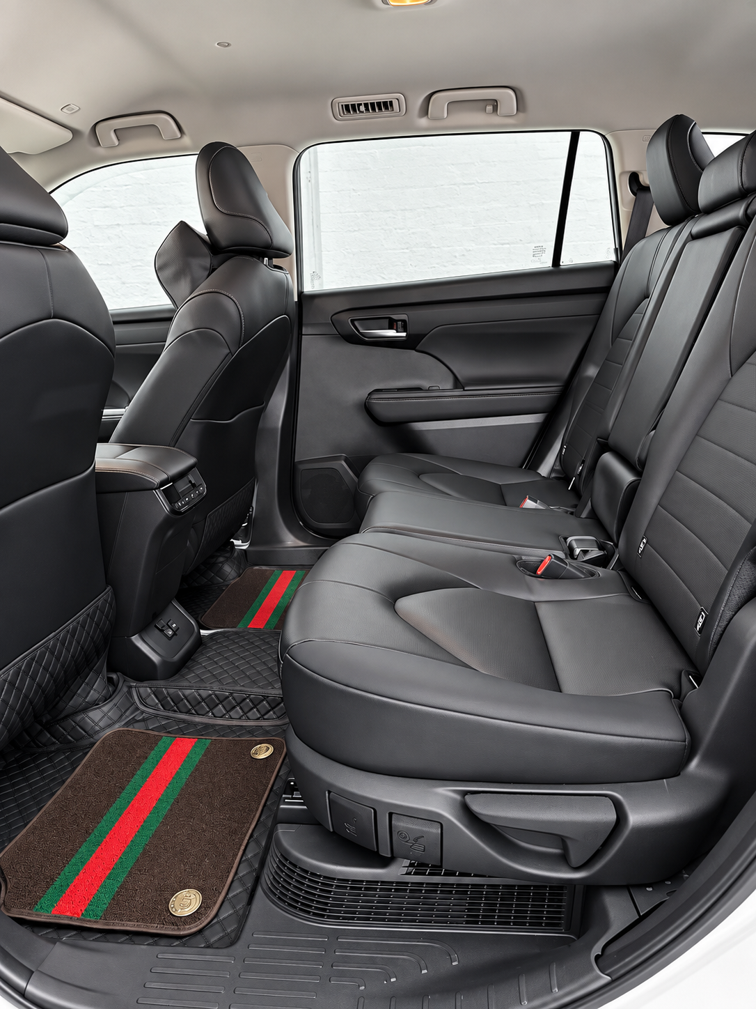 Custom floor mat installation