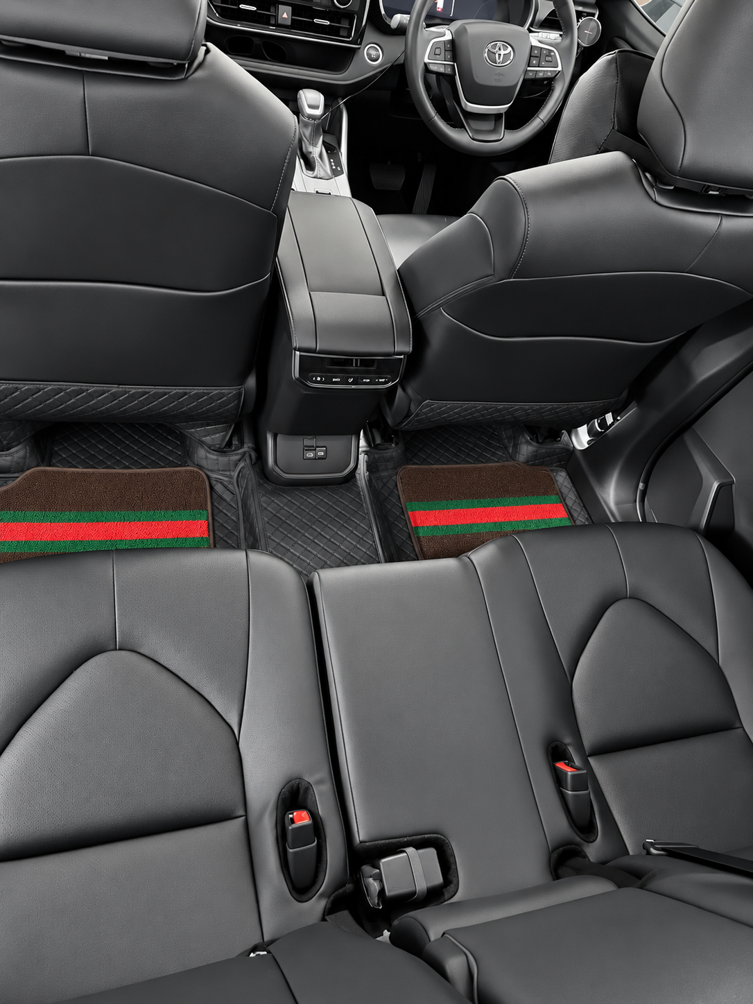 Custom floor mat installation