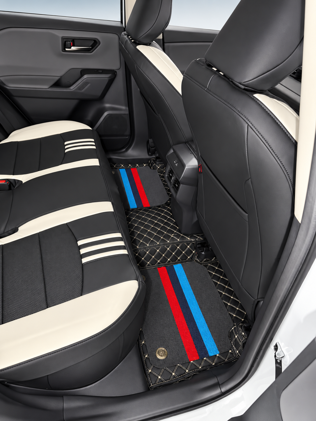 Custom floor mat installation
