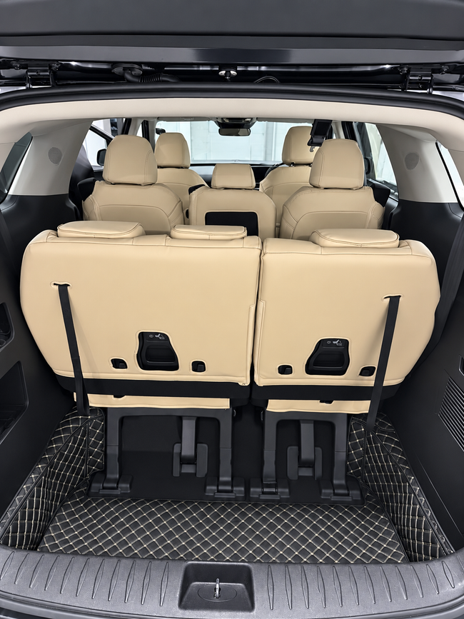Custom seat cover installation