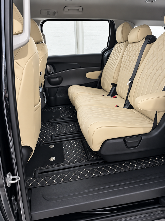 Custom seat cover installation