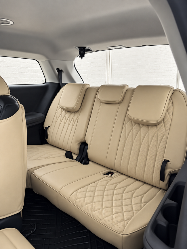 Custom seat cover installation