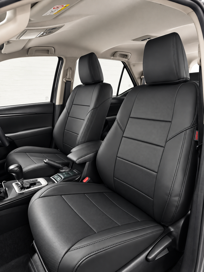 Custom seat cover installation