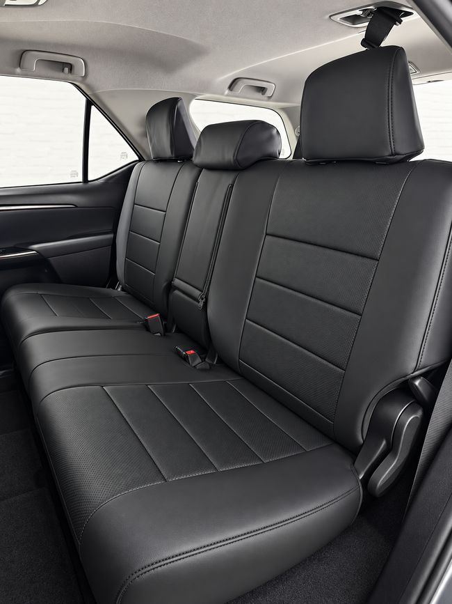 Custom seat cover installation