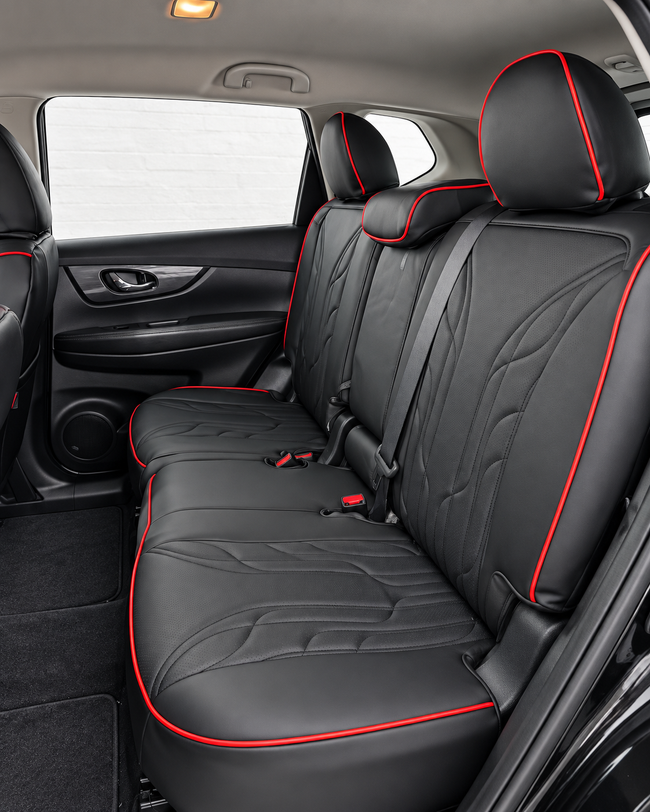 Custom seat cover installation