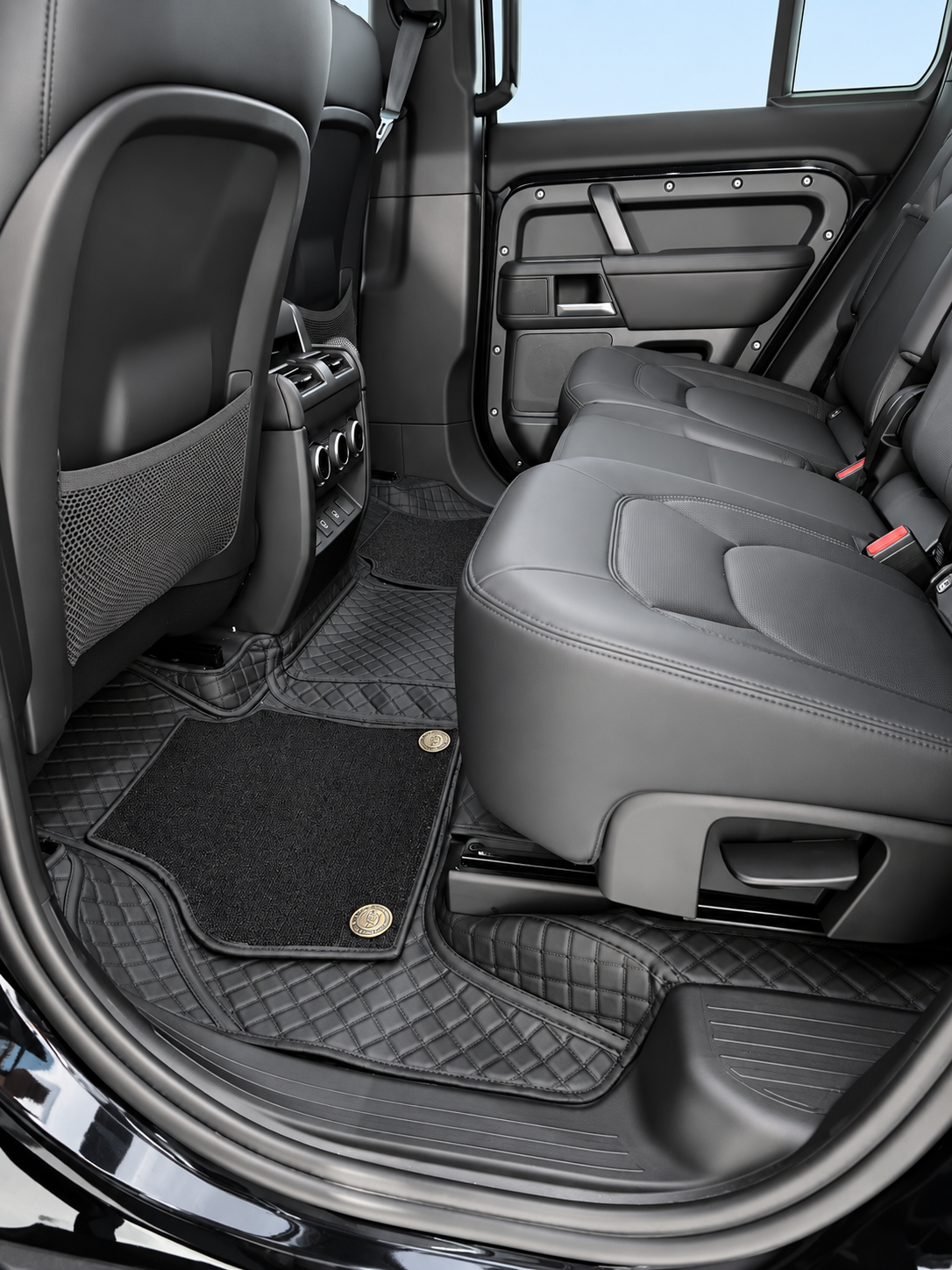Custom floor mat installation