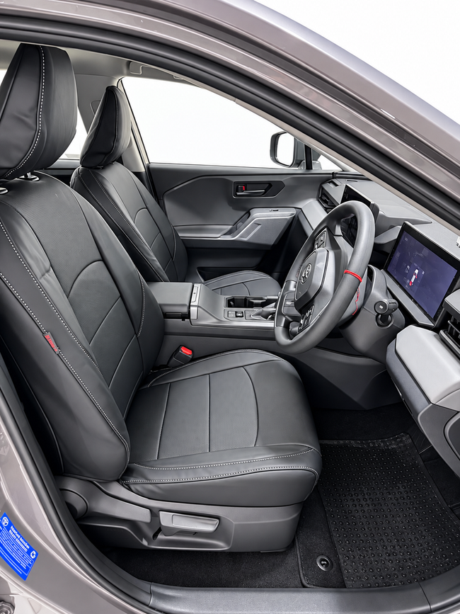 Custom seat cover installation